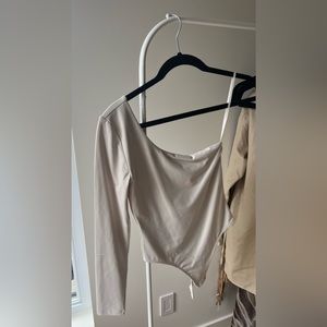 ONE SHOULDER BODYSUIT
